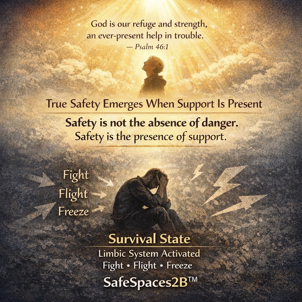 𝗦𝗮𝗳𝗲𝘁𝘆 𝗔𝘀 𝗣𝗿𝗲𝘀𝗲𝗻𝗰𝗲, 𝗡𝗼𝘁 𝗔𝗯𝘀𝗲𝗻𝗰𝗲